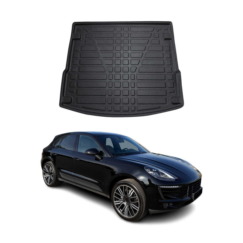 Vasca per bagagliaio per Porsche Macan 2014-2025 Gomma TPE Nero