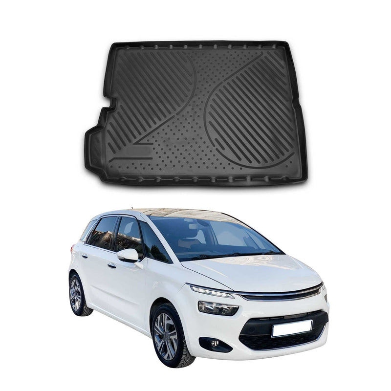 Tappetino per bagagliaio in gomma TPE per Citroen C4 Grand Picasso 2013-2024