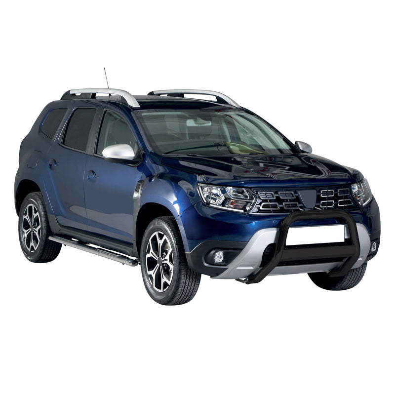 Barra di protezione anteriore per Dacia Duster 2018-2020 ø63mm acciaio nero
