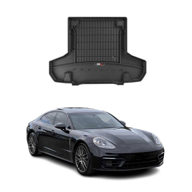 Vasca baule in gomma OMAC per Porsche Panamera 2016-2025 TPE Nero