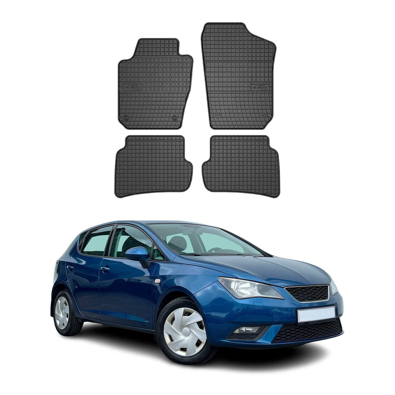 Tappetini Seat Ibiza 2008-2017 TPE Nero 4 pezzi