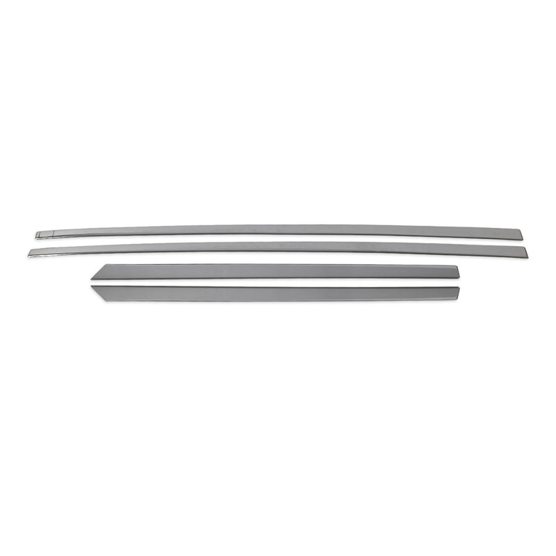 Listello decorativo per porta laterale per Mitsubishi L200 DoubleCab 2019-20 in acciaio inox