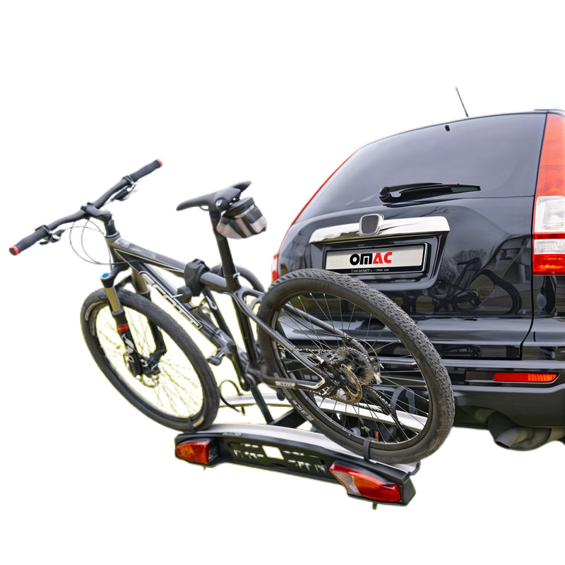 Portabiciclette gancio traino E Bike 2 bici