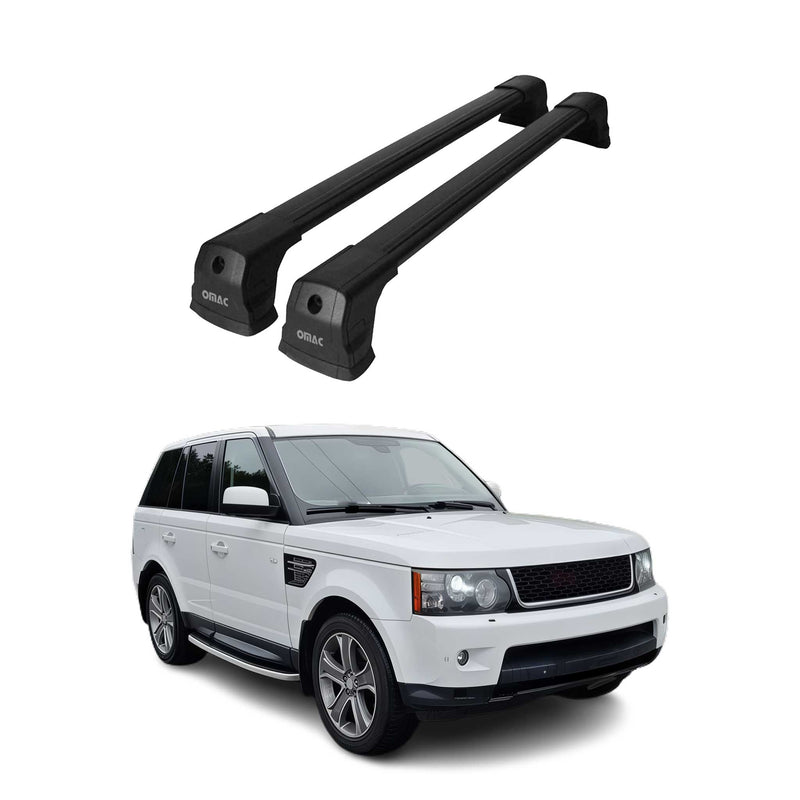 Dachträger Gepäckträger für Range Rover Sport L320 2005-2013 Alu Schwarz