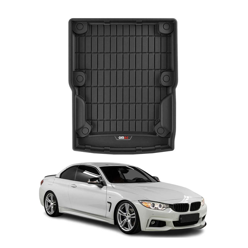 Vasca portabagagli in gomma OMAC per BMW Serie 4 F33 Cabrio 2013-2020, vasca portabagagli in TPE