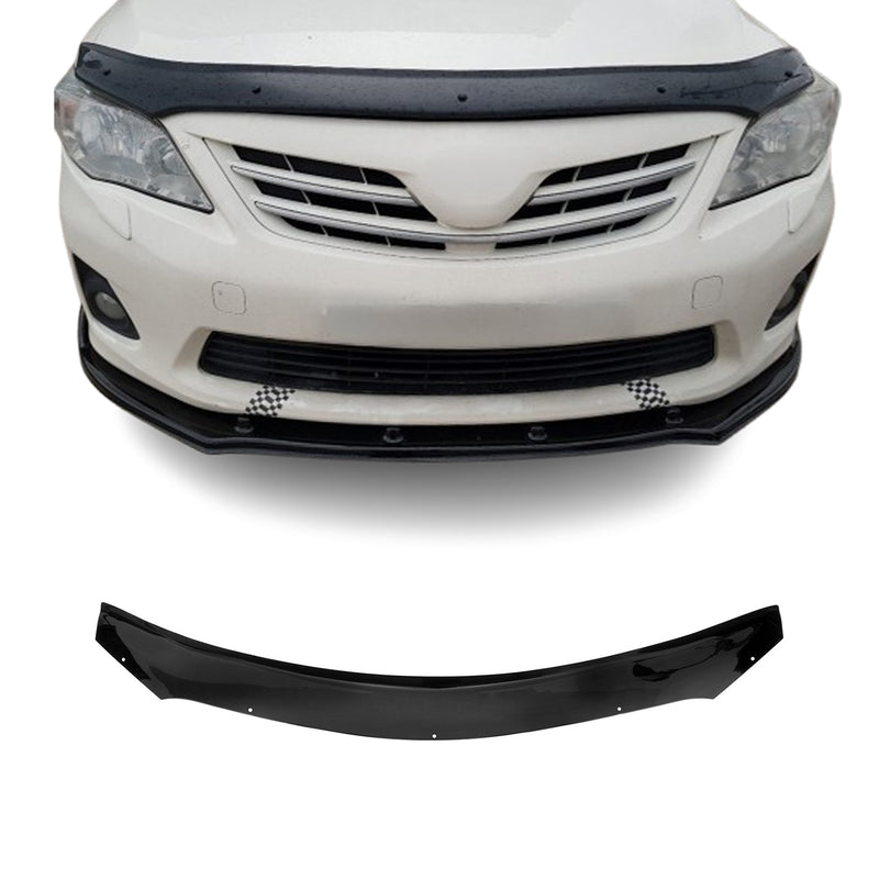 Motorhaube Deflektor Insektenschutz für Toyota Corolla 2006-2013 Dunkel
