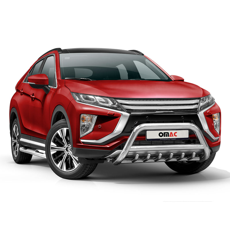 Protezione anteriore per Mitsubishi Eclipse Cross 2017-2022 Argento ABE