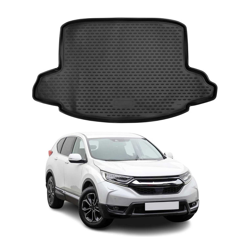Tappetino per bagagliaio per Honda CR-V 2016-2025 in gomma TPE nero