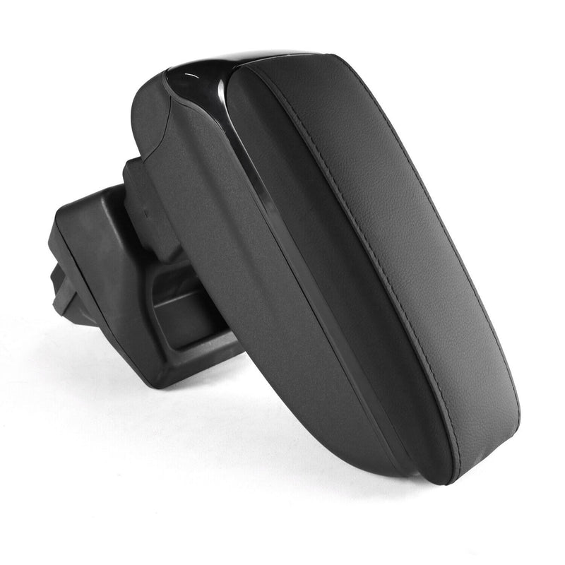Armlehne Mittelarmlehne Mittelkonsole für Peugeot 208 2019-2022 PU-Leder Schwarz