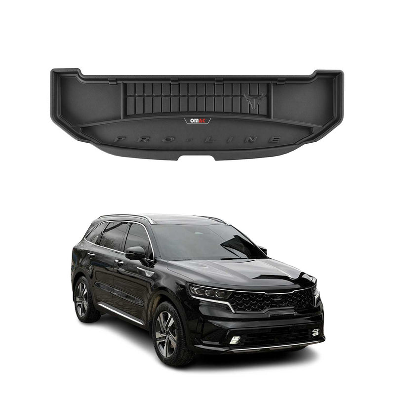 Vasca portabagagli in gomma OMAC per Kia Sorento Hybrid PHEV 2020-2024 TPE Nero