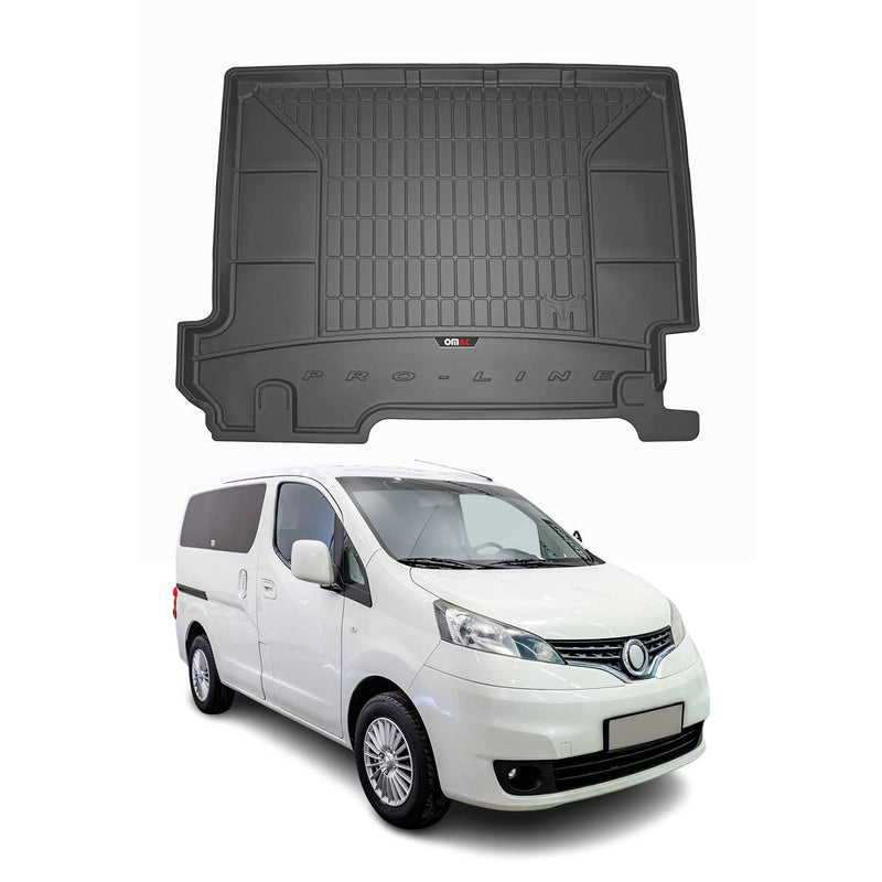 Vassoio portabagagli in gomma OMAC per Nissan NV200 2009-2025, 5 posti, in TPE