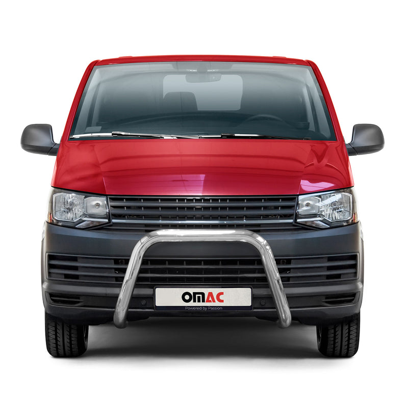 Protezione anteriore per VW T6 T6.1 Transporter 2015-2024 ABE acciaio inox