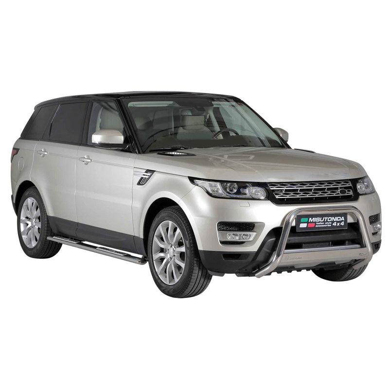 Minigonne laterali in acciaio per Range Rover Sport 2014-2017 Argento