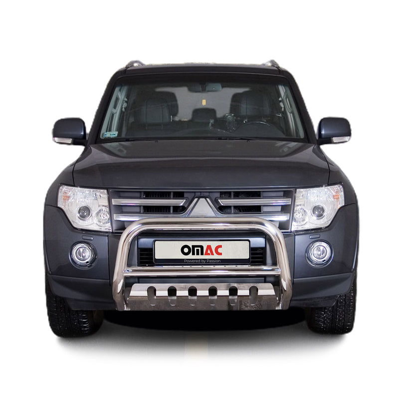 Protezione anteriore per Subaru Pajero 2007-2014 ABE acciaio inossidabile argento