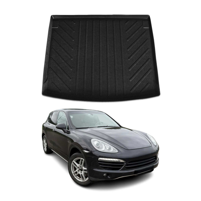 Vasca per bagagliaio per Porsche Cayenne 2010-2017 Gomma TPE Nero
