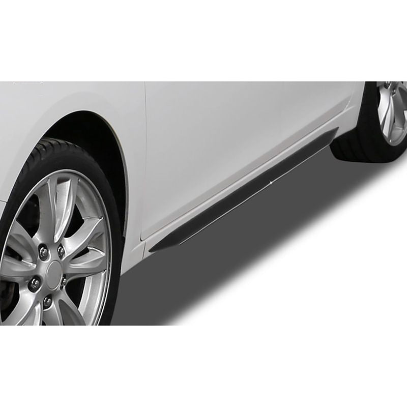 RDX Seitenschweller für Opel Zafira B 2005-2012 ABS Schwarz glänzend