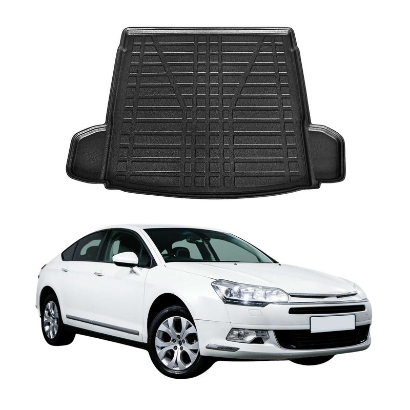 Vasca baule per Citroen C5 2008-2024 Gomma TPE Nero