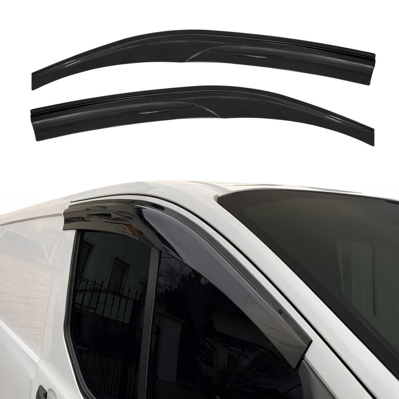 2 deflettori antivento e antipioggia per Peugeot Expert Traveller 3 2017-2025 Scuri