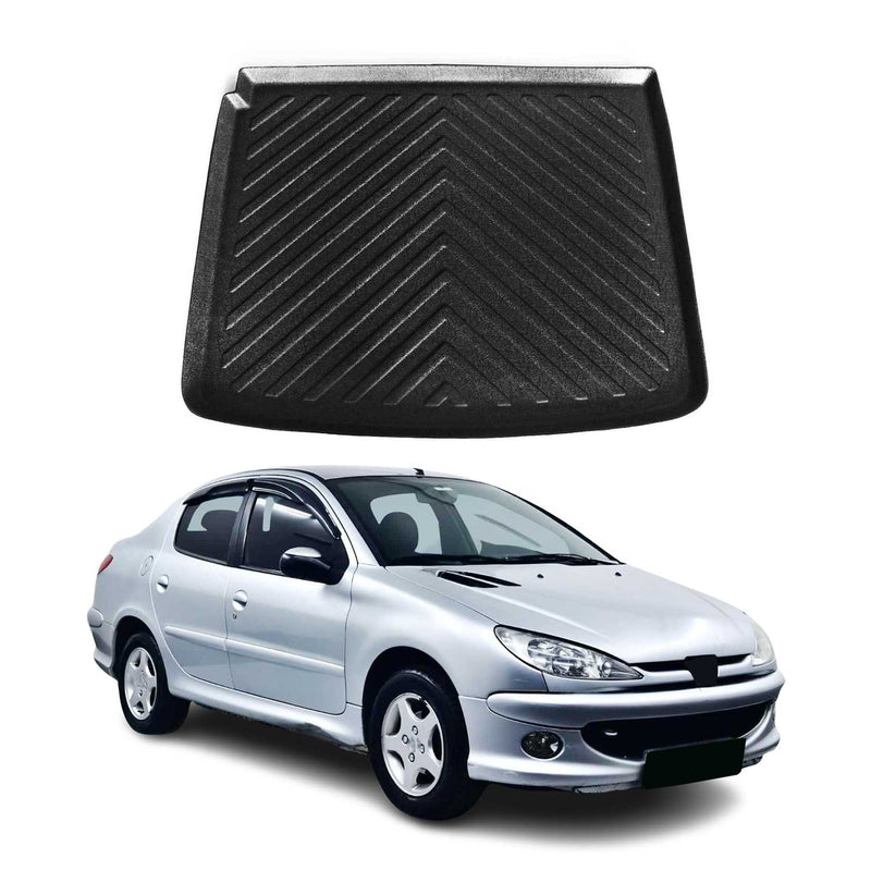 Vasca baule per Peugeot 206 berlina 2007-2012 in gomma TPE