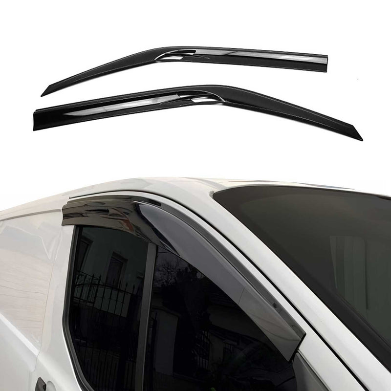 2x Deflettori antivento e antipioggia per Mercedes Sprinter W907 W909 W910 Acrilico Scuro