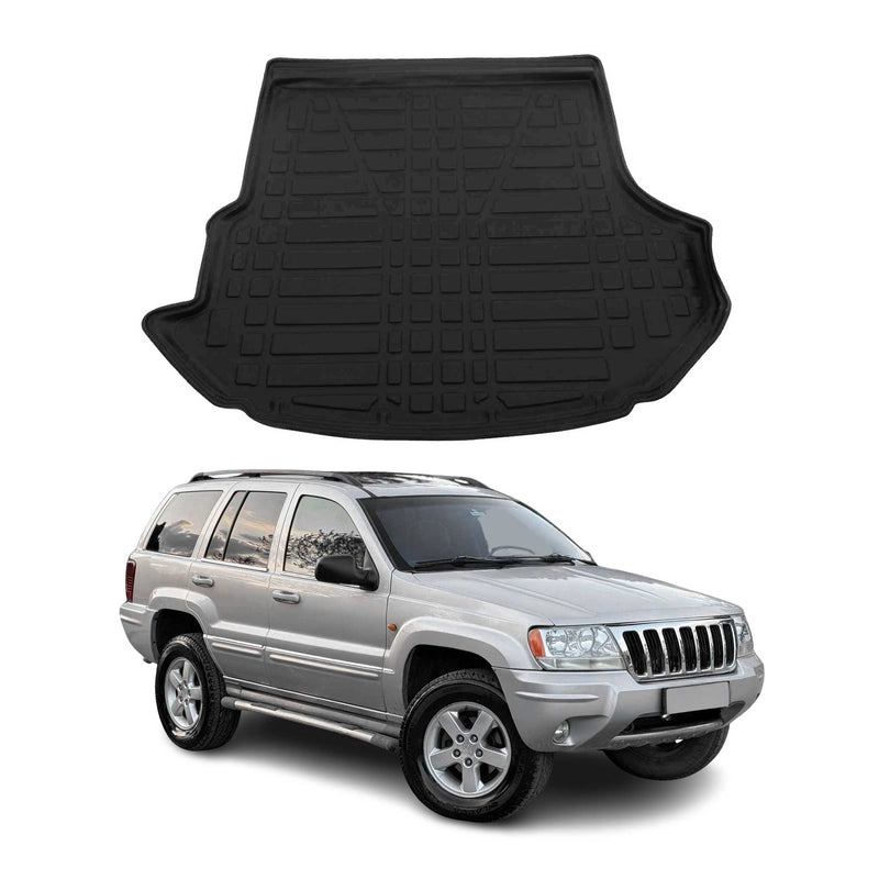 Vassoio per bagagliaio in gomma TPE per Jeep Grand Cherokee WJ 1998-2005