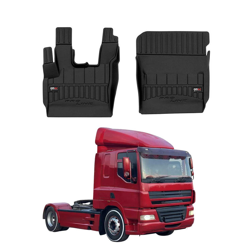 Tappetini DAF CF 2002-2025 TPE Nero 2 pezzi