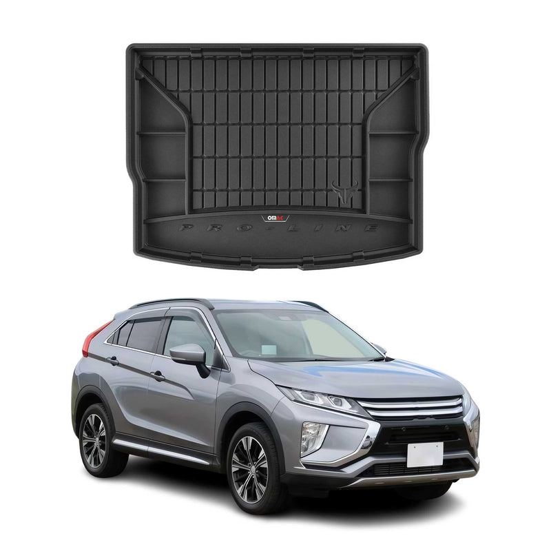Vasca baule in gomma OMAC per Mitsubishi Eclipse Cross 2018-2025 TPE Nero