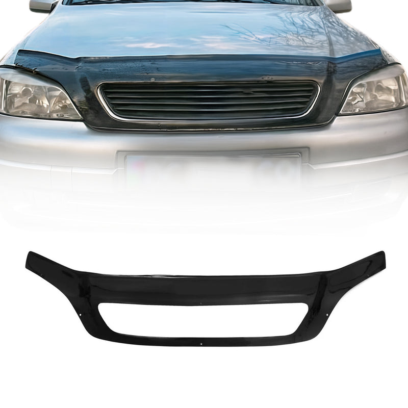 Deflettore cofano in ABS per Opel Astra G 1998-2009 nero