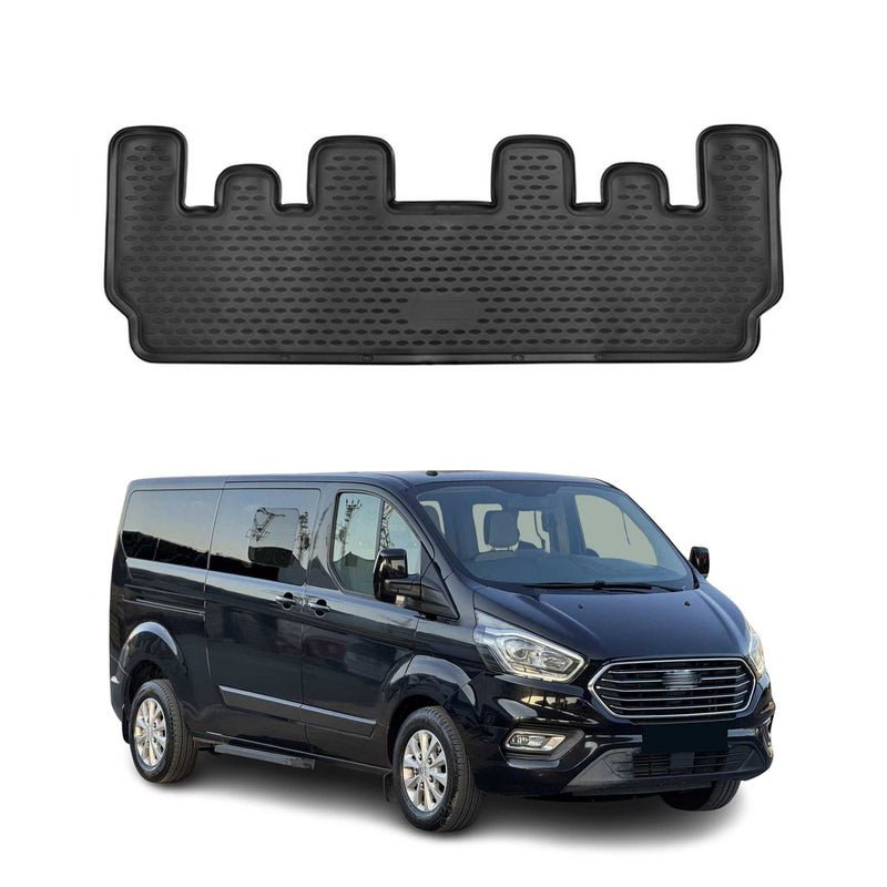 Vasca baule per Ford Tourneo Custom 2018-2024 in gomma lunga titanio