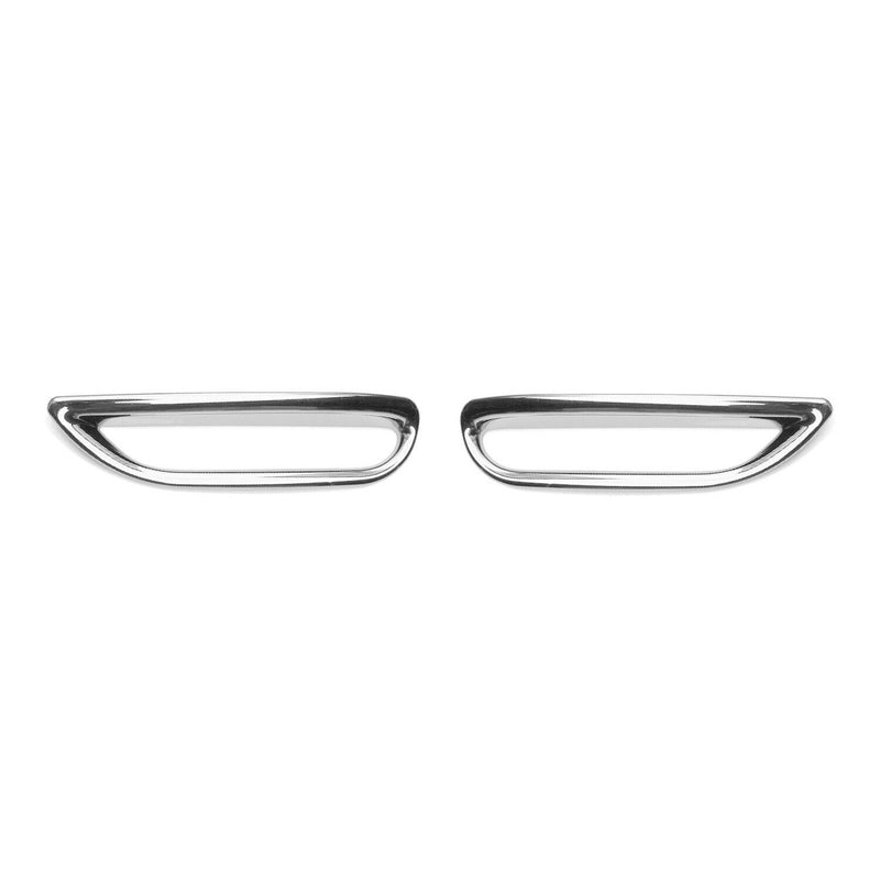 Cornice catarifrangente posteriore per Nissan Qashqai J11 2014-2017 ABS cromato 2x