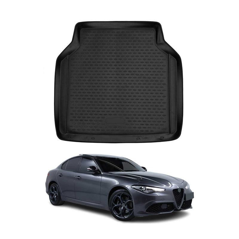 Tappetino per baule in gomma TPE per Alfa Romeo Giulia 2015-2025
