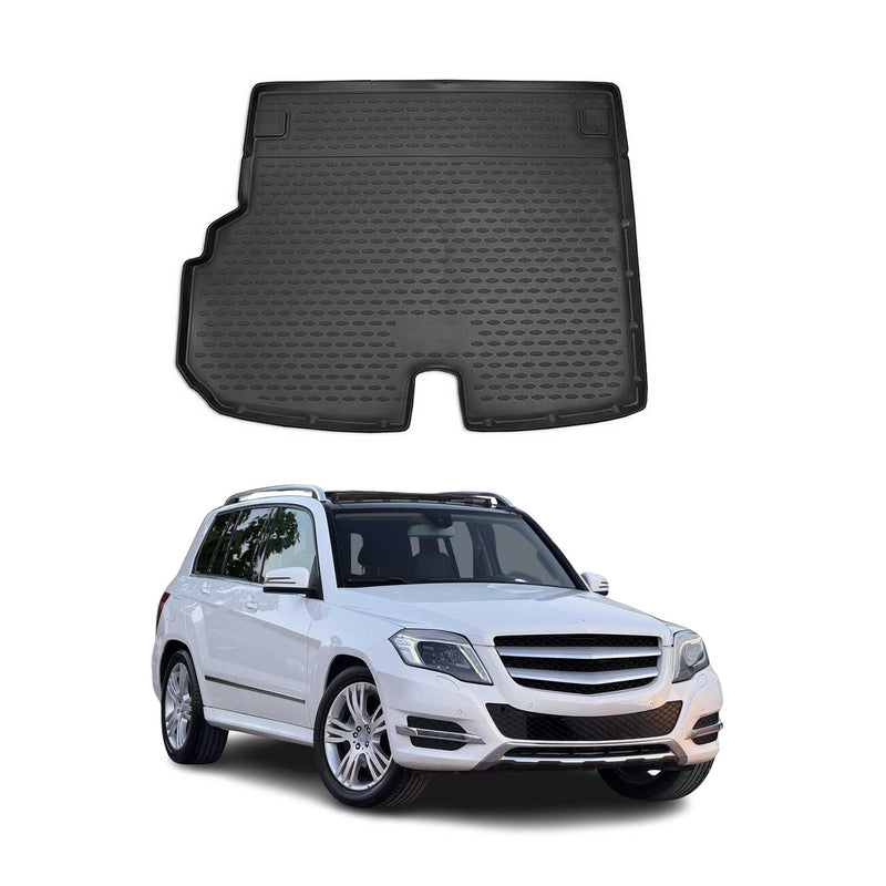 Tappetino per bagagliaio per Mercedes Classe GLK X204 2008-2015 con maniglia