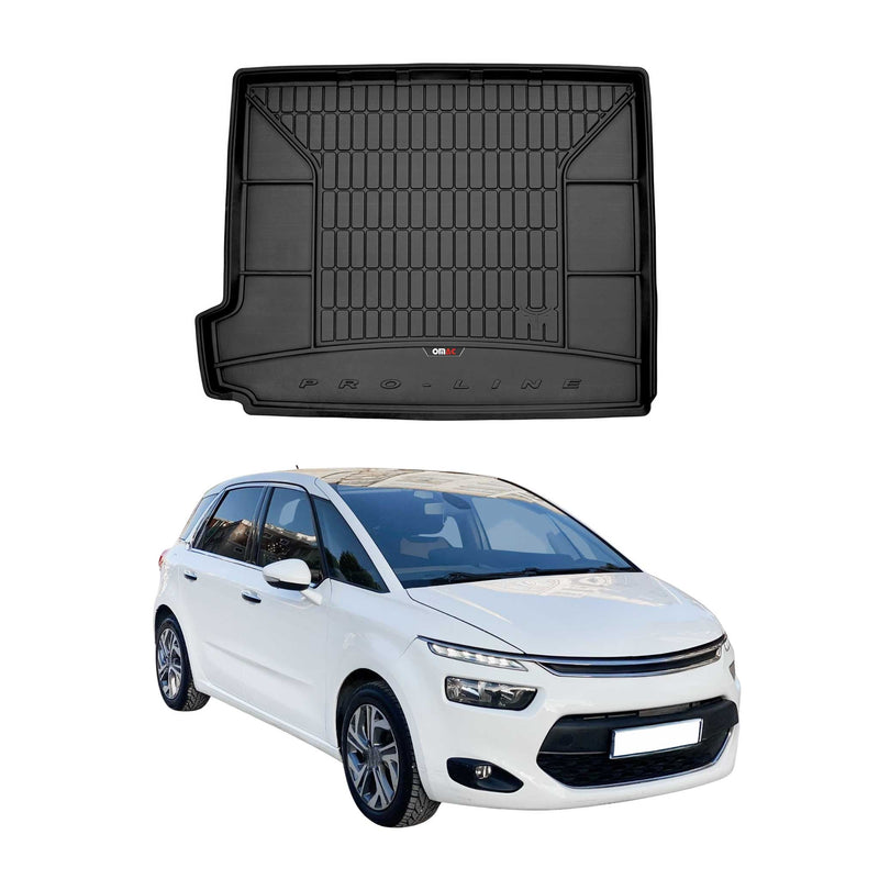 Vasca baule in gomma OMAC per Citroen C4 Grand Picasso 2013-2019 7 posti TPE