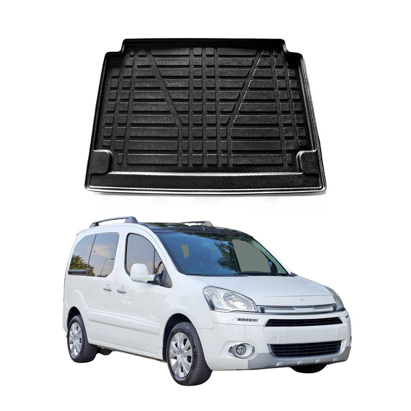 Vasca baule per Citroen Berlingo SX 2008-2018 Gomma Nera