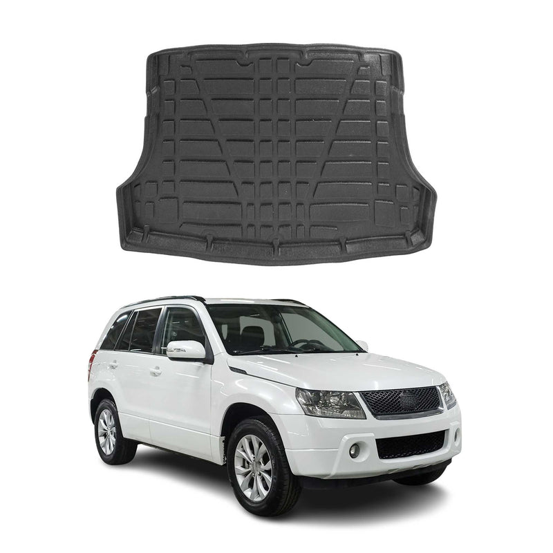 Tappetini per bagagliaio OMAC Suzuki Grand Vitara 5 porte 2006-2015, resistenti alle intemperie, in TPE