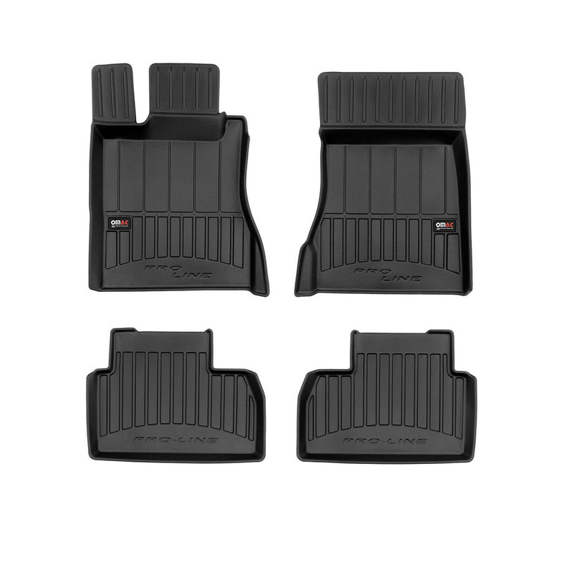 Tappetini in TPE neri per Mercedes Classe S W220 1998-2005, 4 pezzi