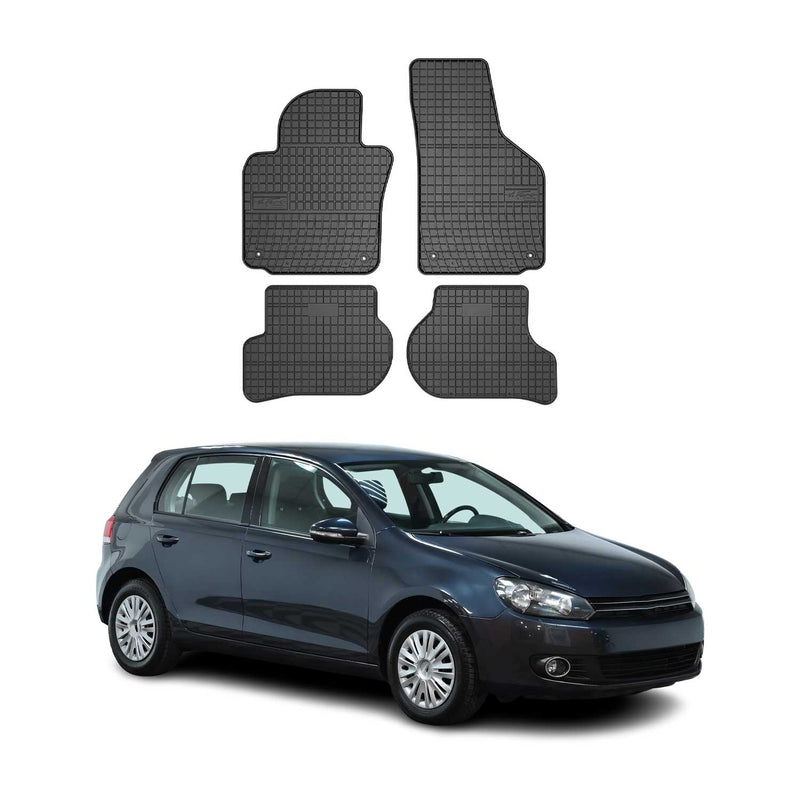 Tappetini VW Golf 2008-2012 TPE Nero 4 pezzi