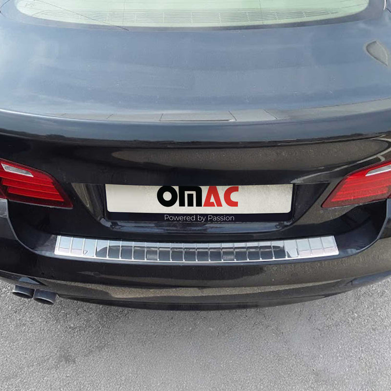 Paraurti di protezione soglia di carico per BMW Serie 5 F11 Touring 2010-2017 in acciaio inox cromato