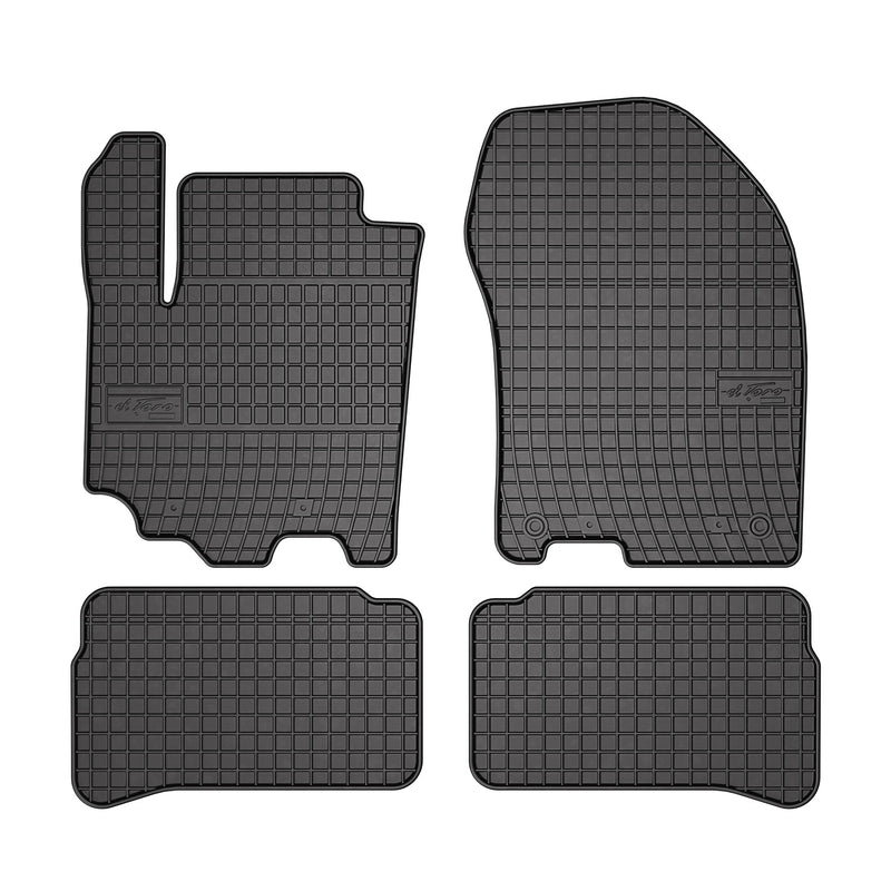 Tappetini in gomma neri per Suzuki Vitara 2018-2025, 4 pezzi