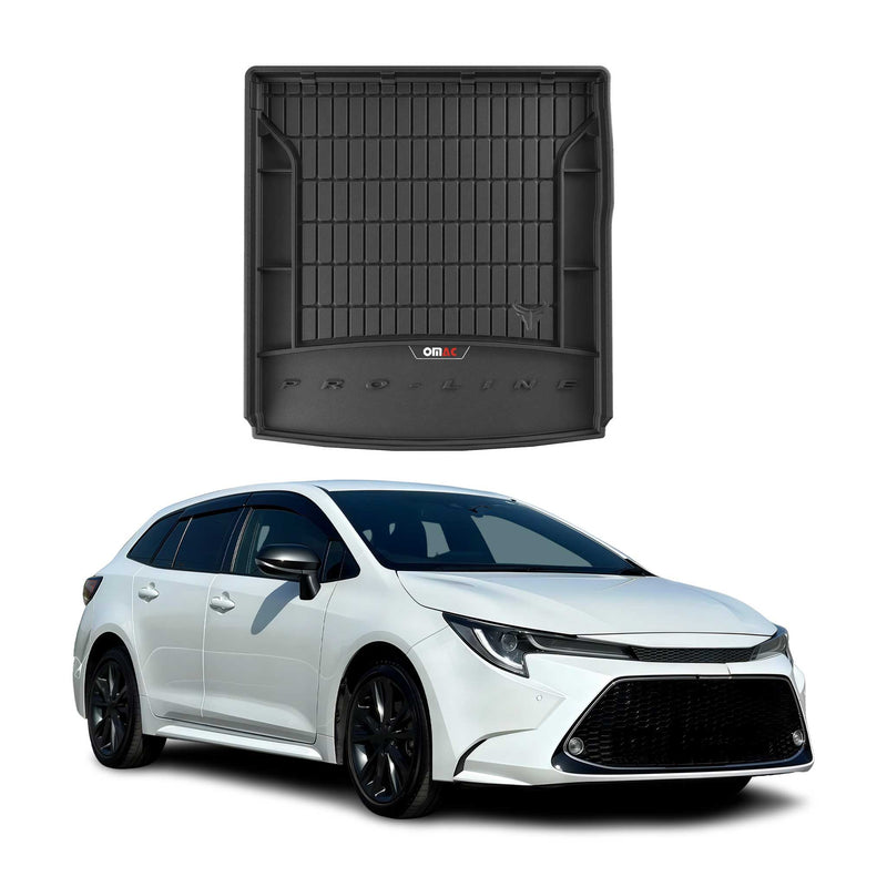 Vasca portabagagli in gomma OMAC per Toyota Corolla Touring Sports 2019-2024, parte superiore in TPE