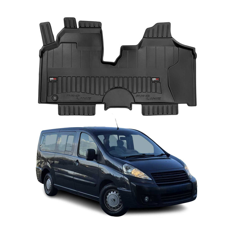 Tappetini Fiat Scudo 3 2006-2016 TPE Nero 1 pezzo