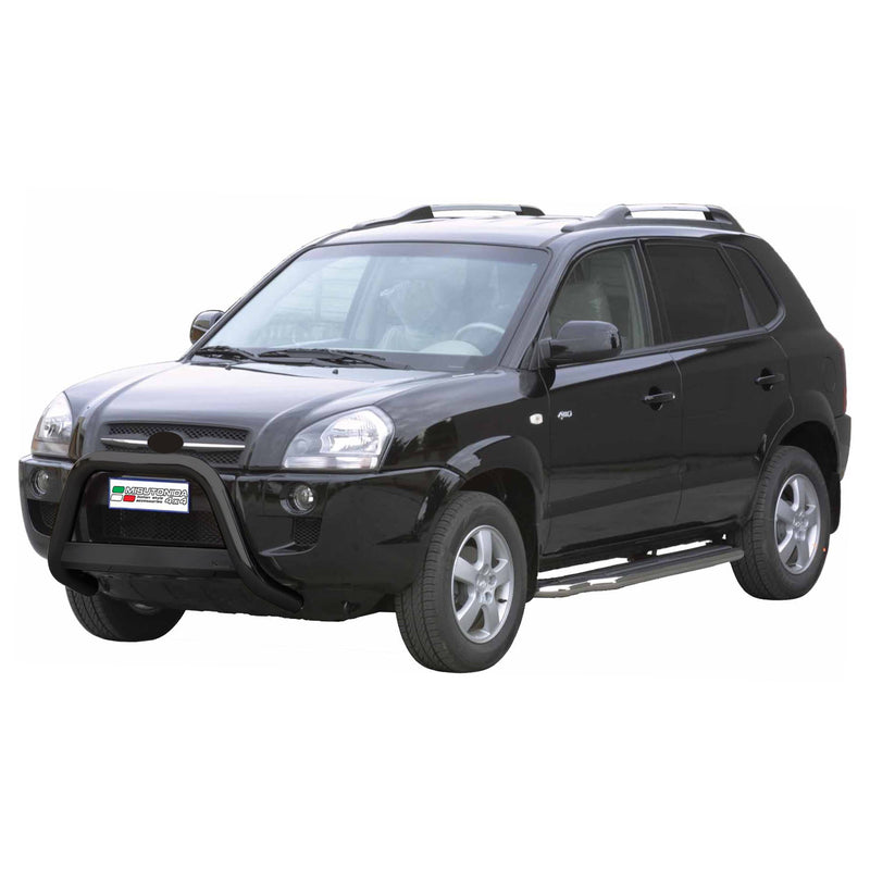 Barra di protezione anteriore per Hyundai Tucson 2004-2009 ø63mm acciaio nero