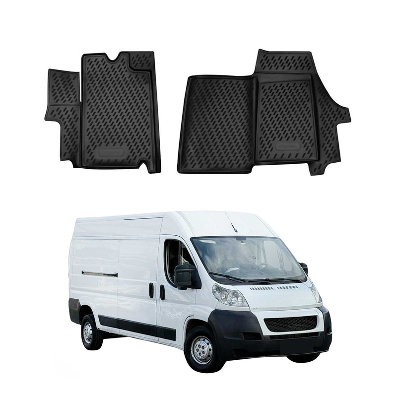 Tappetini Citroen Jumper 2006-2025 TPE Nero 2 pezzi