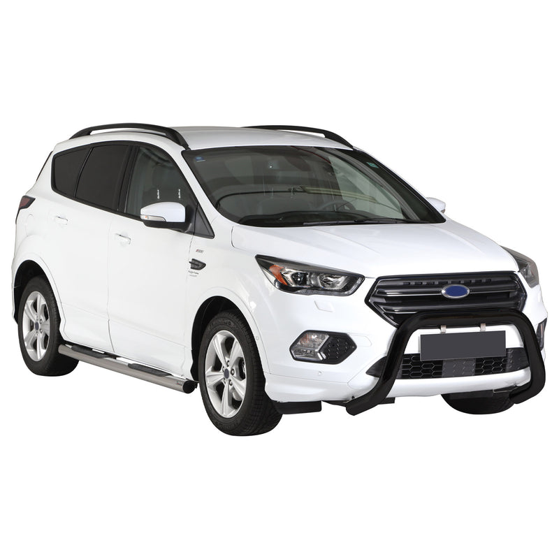 Protezione anteriore per Ford Kuga 2017-2019 ø76mm acciaio nero