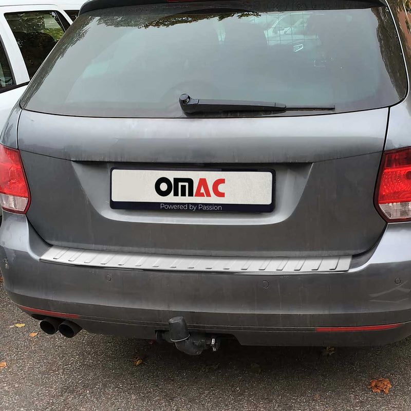 OMAC Ladekantenschutz Stoßstange für VW Golf Variant 2012-2021 Edelstahl Chrom