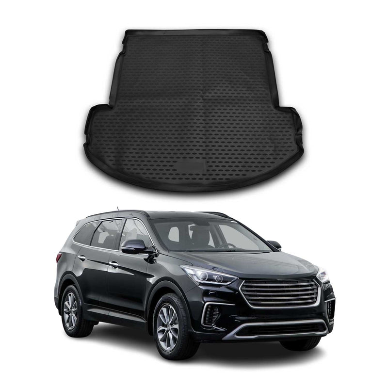 Tappetino per bagagliaio in gomma TPE per Hyundai Grand Santa Fe 2012-2018