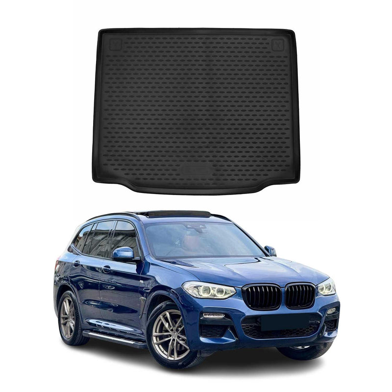 Tappetino per bagagliaio per BMW X3 G01 2017-2024 Gomma TPE Nero