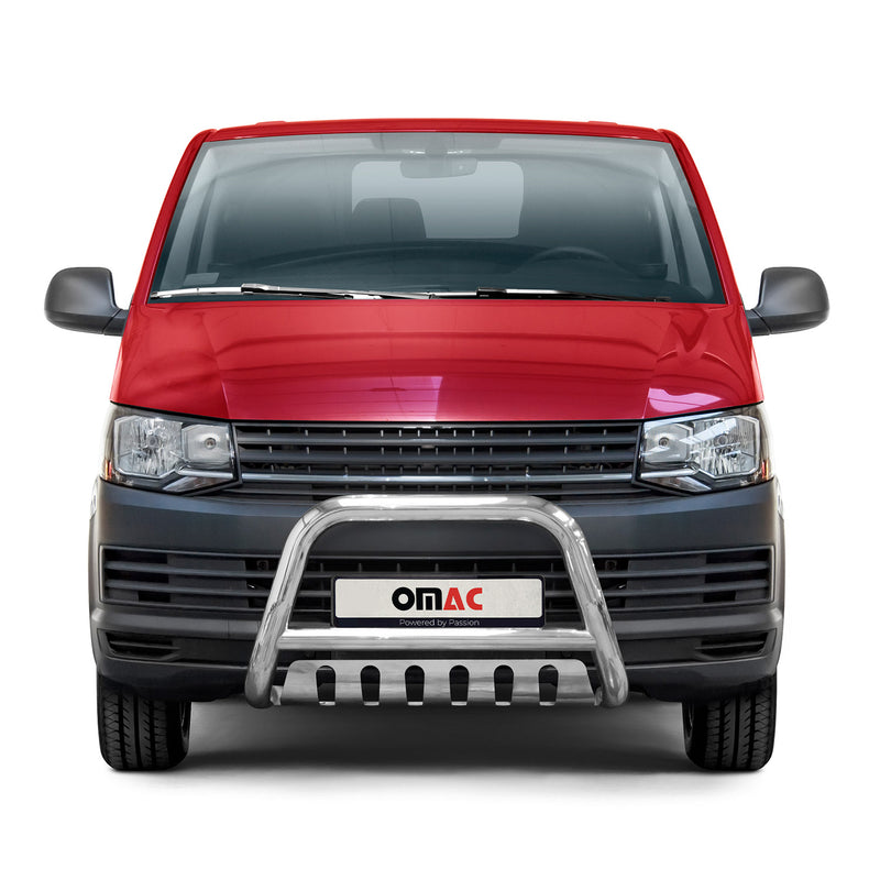 Protezione anteriore in acciaio per VW T6 T6.1 Transporter 2015-2024 con ABE