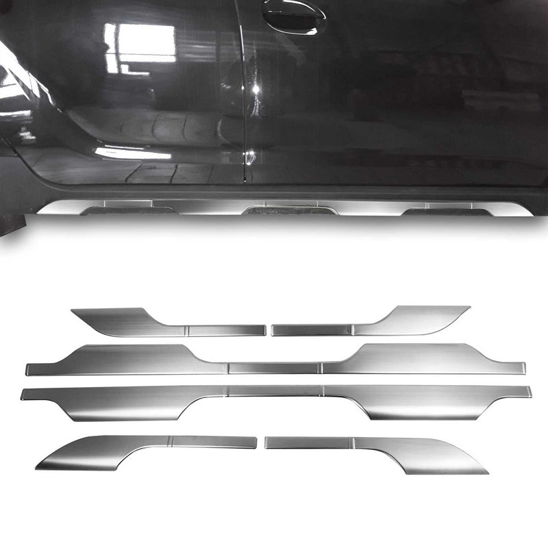 Striscia di protezione per portiera laterale per Dacia Duster 2018-2021 Cromo spazzolato 6x