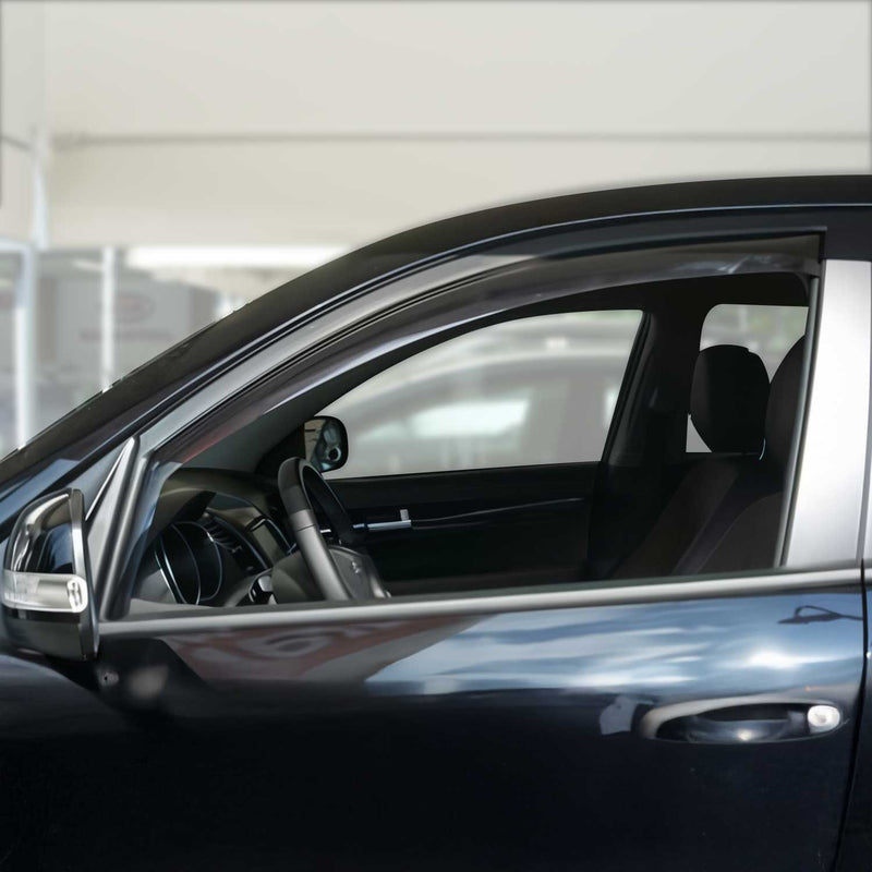 Deflettore antivento e antipioggia per Kia Sorento 2009-2013 acrilico scuro 2 pezzi
